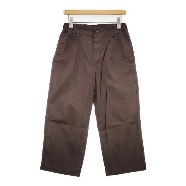 MHL. 595-1143504 FINE COMPACT COTTON POPLIN イージー パンツ