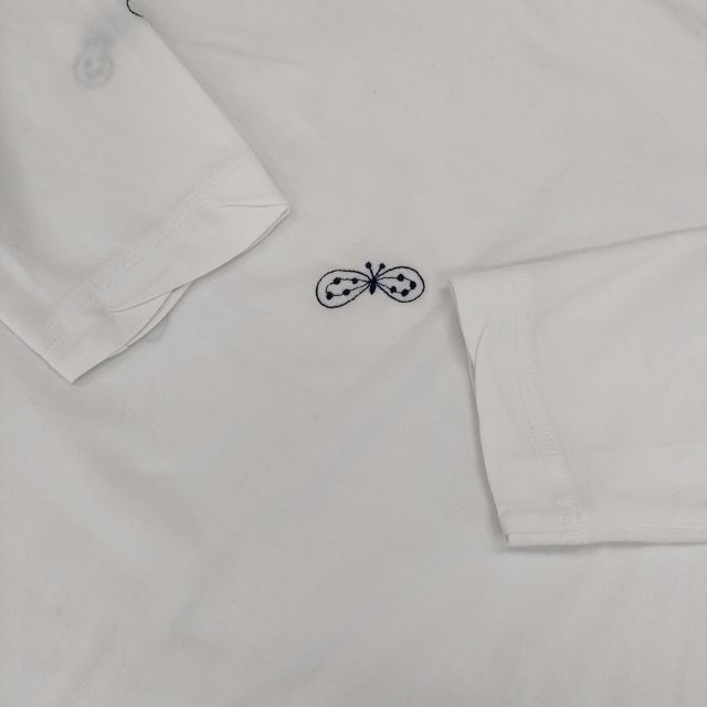 mina perhonen choucho 定価17600円 zs8516 刺繍 サイズ40 長袖T