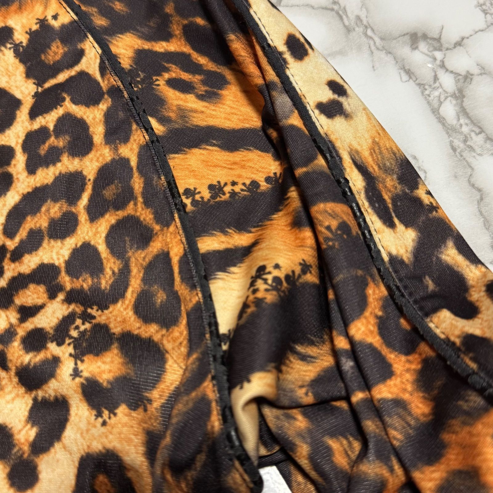 希少【Roen ロエン 【商品名】y2k 00's archive leopard jersey skull