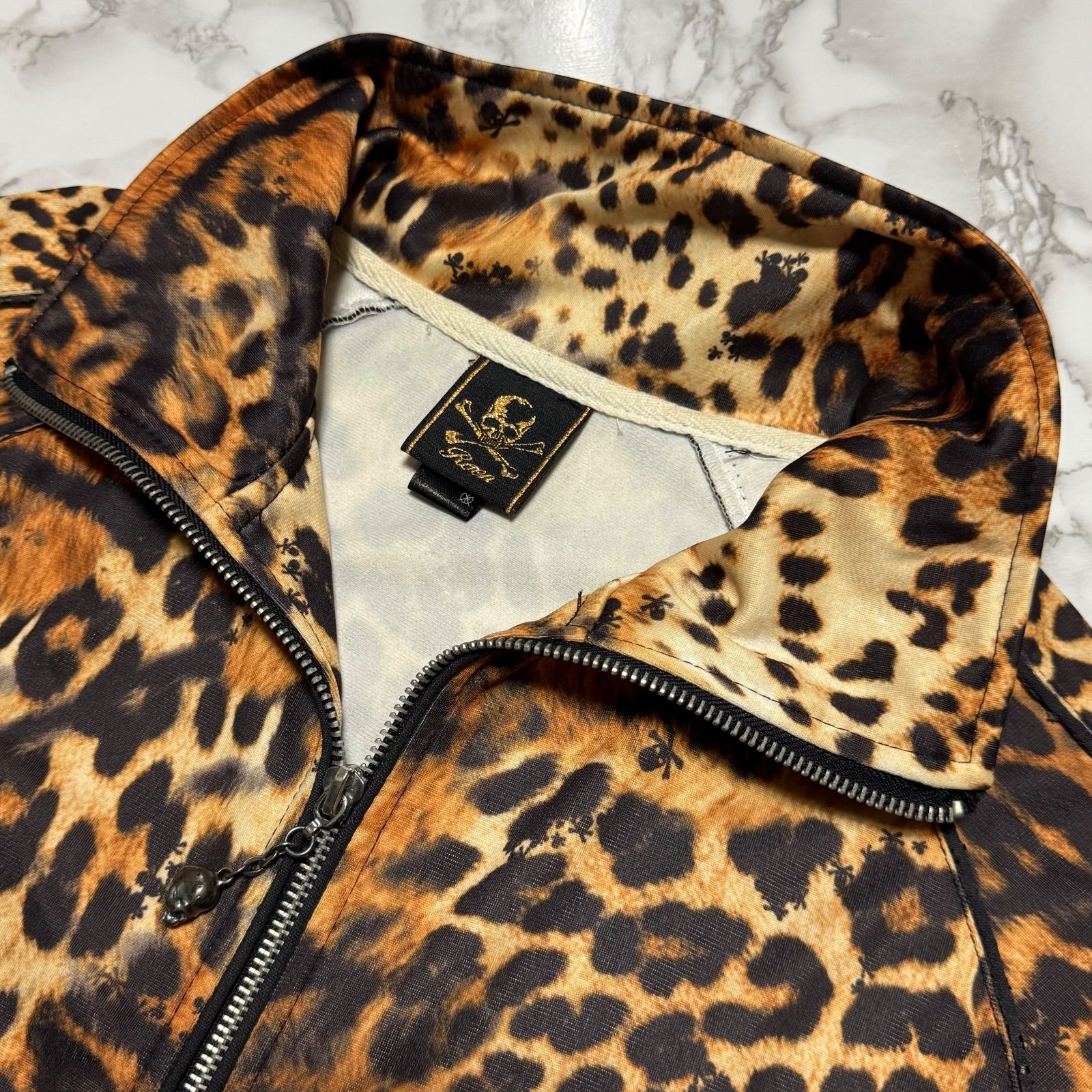 希少【Roen ロエン 【商品名】y2k 00's archive leopard jersey skull