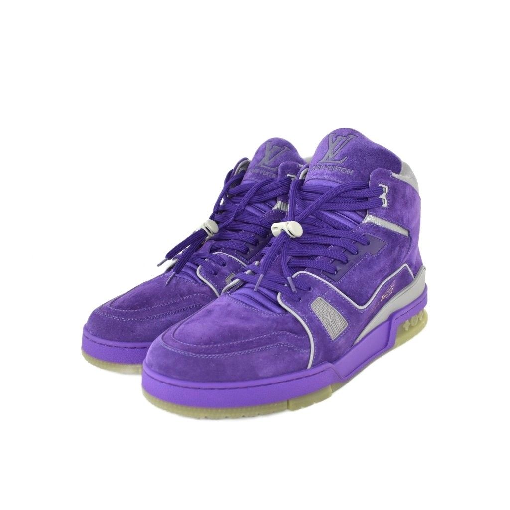 ルイヴィトン LOUIS VUITTON LVトレイナーライン スエード ハイカット