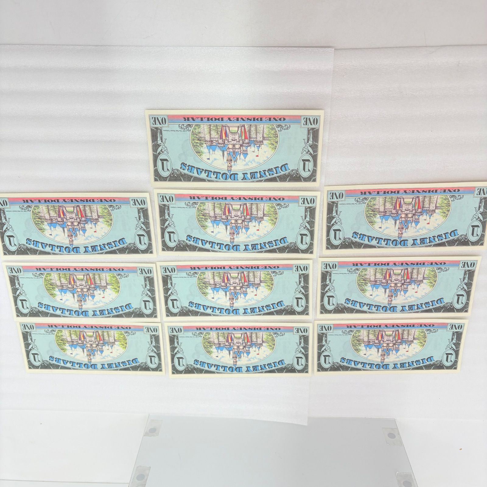 Disney DOLLARS 10枚セット ディズニーダラー 1ドル札