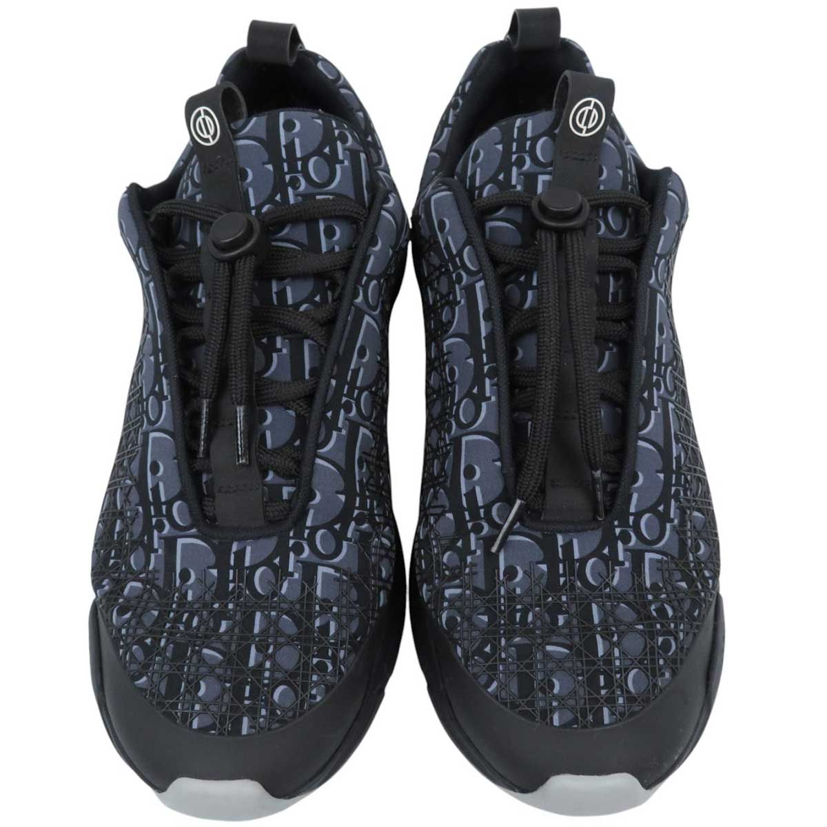 ディオール B24 ロートップ スニーカー オブリーク メンズ グレー