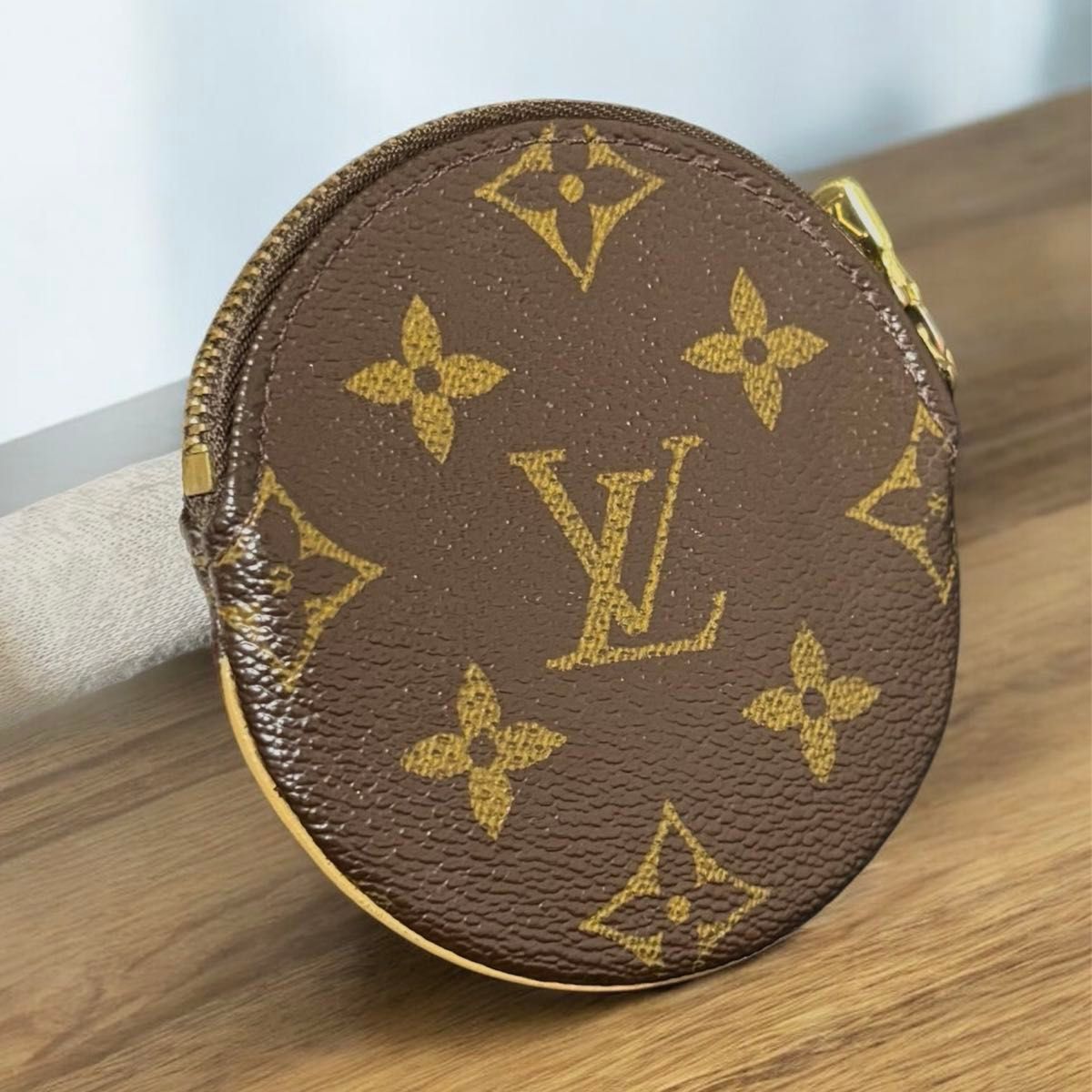 LOUIS VUITTON ポルトモネ ロン 小銭入れ 丸型 ケース LOUIS VUITTON ポルトモネ ロン 小銭入れ 丸型 ケース ポルトモネ
