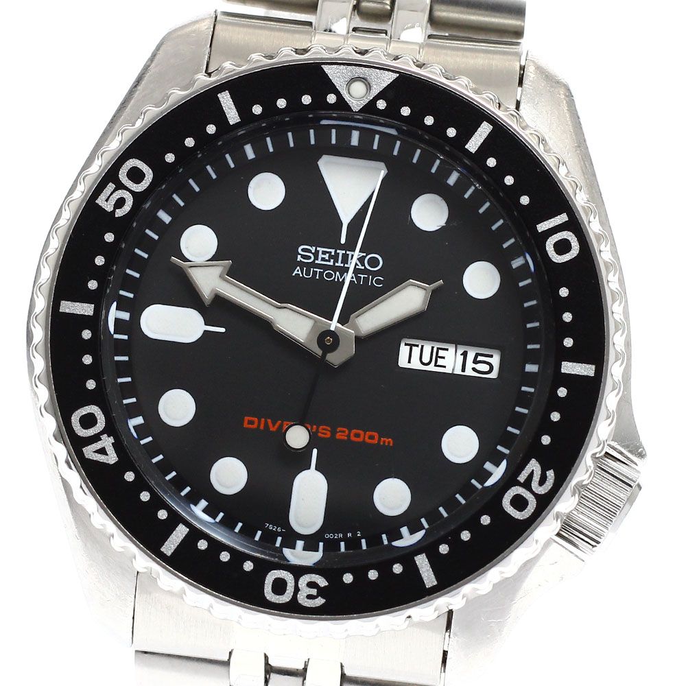 セイコー SEIKO SKX007K2/7S26-0020 ダイバーズ ブラックボーイ 逆輸入