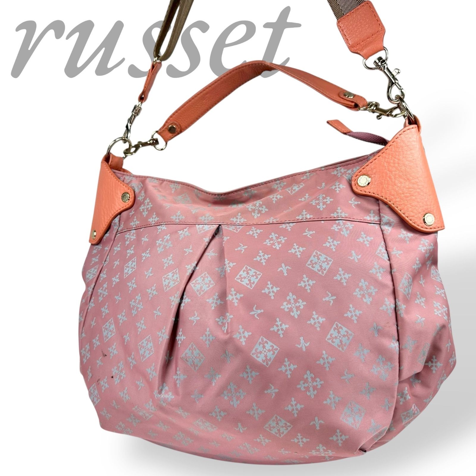 B4289】 russet ラシット ショルダーバッグ ハンドバッグ 2way 