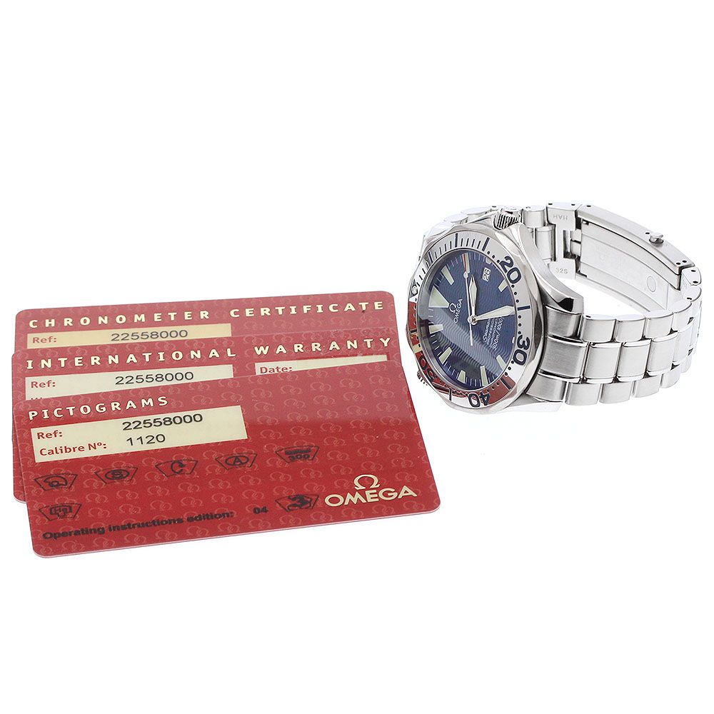 オメガ OMEGA 2255.80 シーマスター 300 デイト 自動巻き メンズ