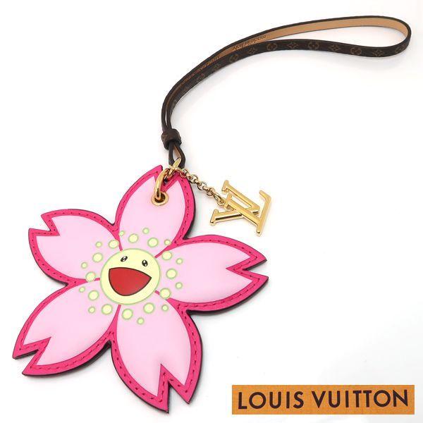 LOUIS VUITTON LV×TM バッグチャーム チェリーブロッサム M02475 村上