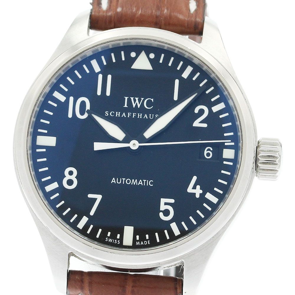 IWC SCHAFFHAUSEN IW325601 パイロット ウォッチ マーク XVI デイト 自動巻き メンズ _930996 メルカリ