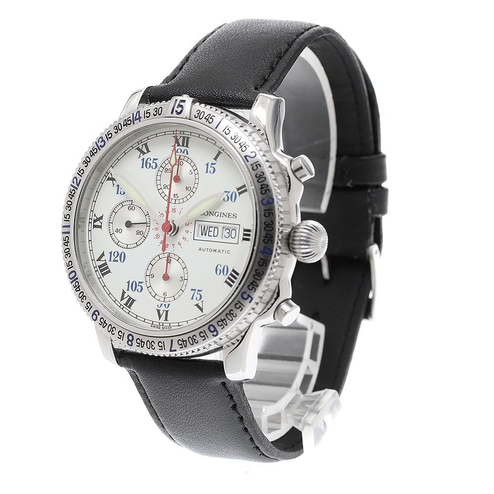ロンジン LONGINES L2.618.4 リンドバーグ クロノグラフ デイデイト