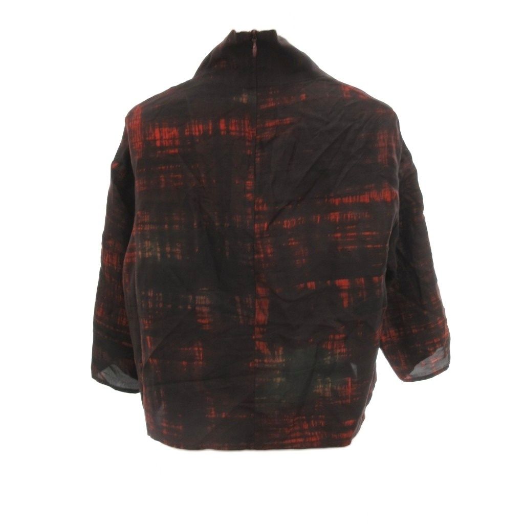 ロメオジリ ROMEO GIGLI カットソー 長袖 シルク100％ 9T ブラック