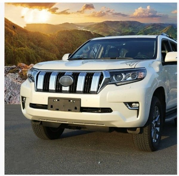 ランドクルーザープラド１５０系　後期型　グリル　、メッキモール 楽天市場】トヨタ ランドクルーザー ランクル プラド 150 系 中期