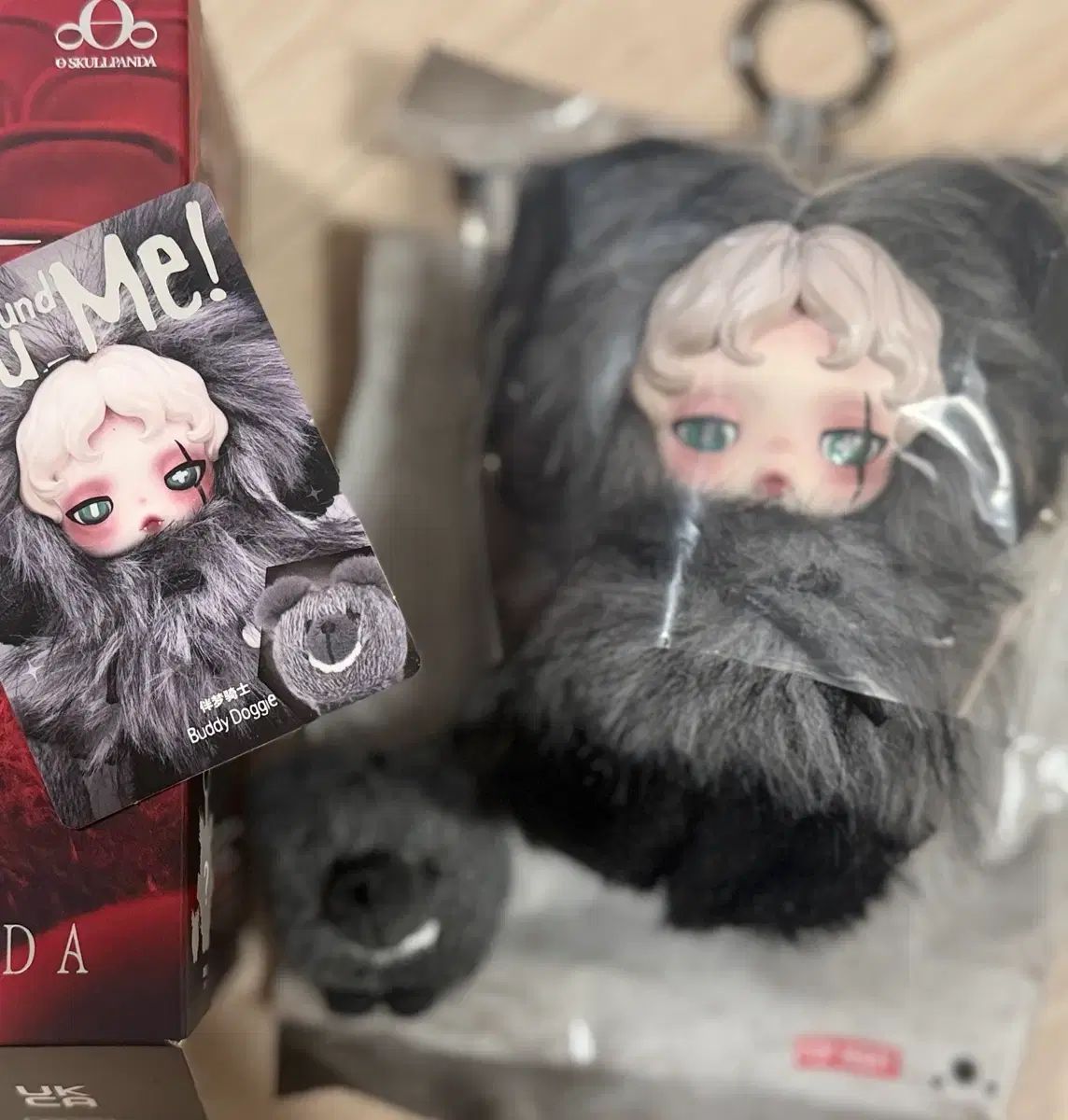 正規品 Skull Panda(スカルパンダ) 私を探してシリーズ ぬいぐるみ