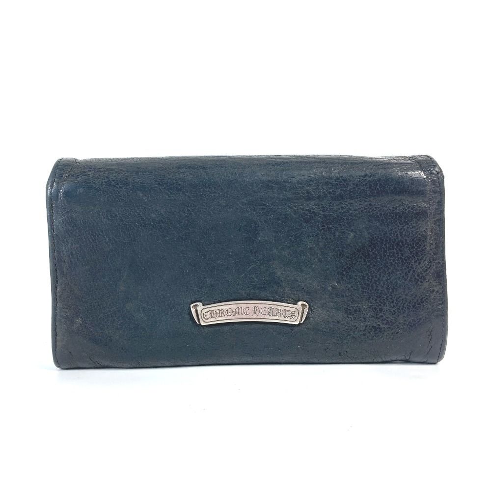 CHROME HEARTS クロムハーツ 長財布 ジュディ JUDY レザー ブラック