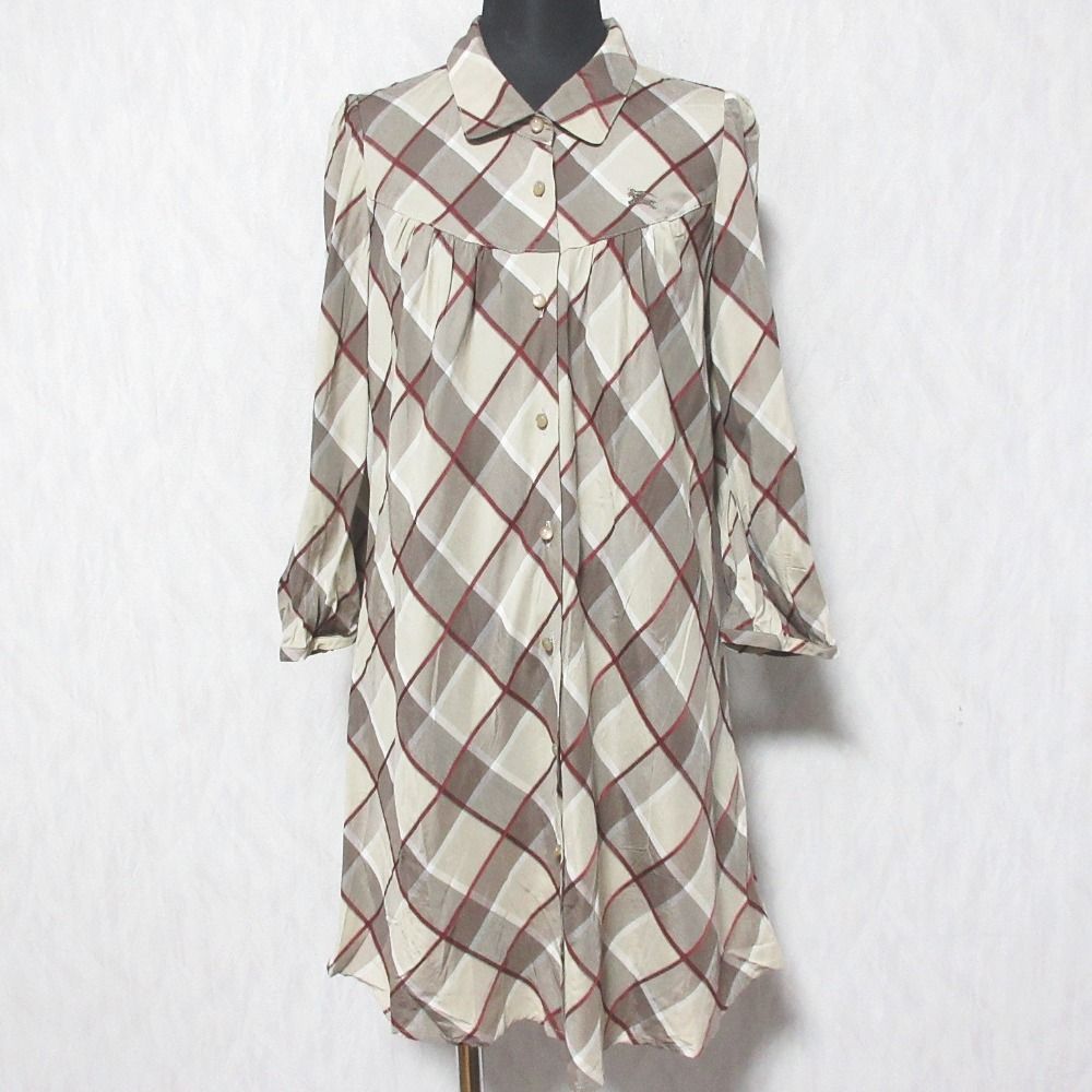 美品 BURBERRY BLUE LABEL バーバリーブルーレーベル チェック柄
