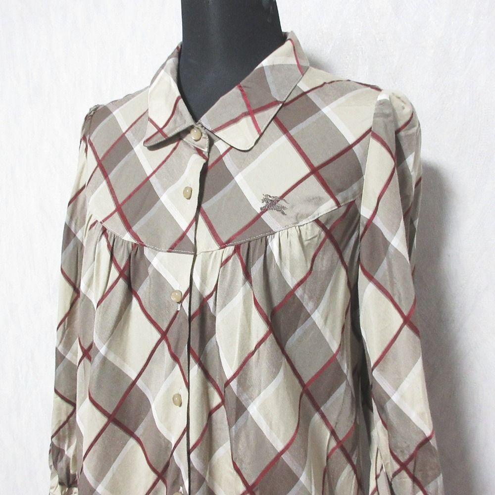 美品 BURBERRY BLUE LABEL バーバリーブルーレーベル チェック柄