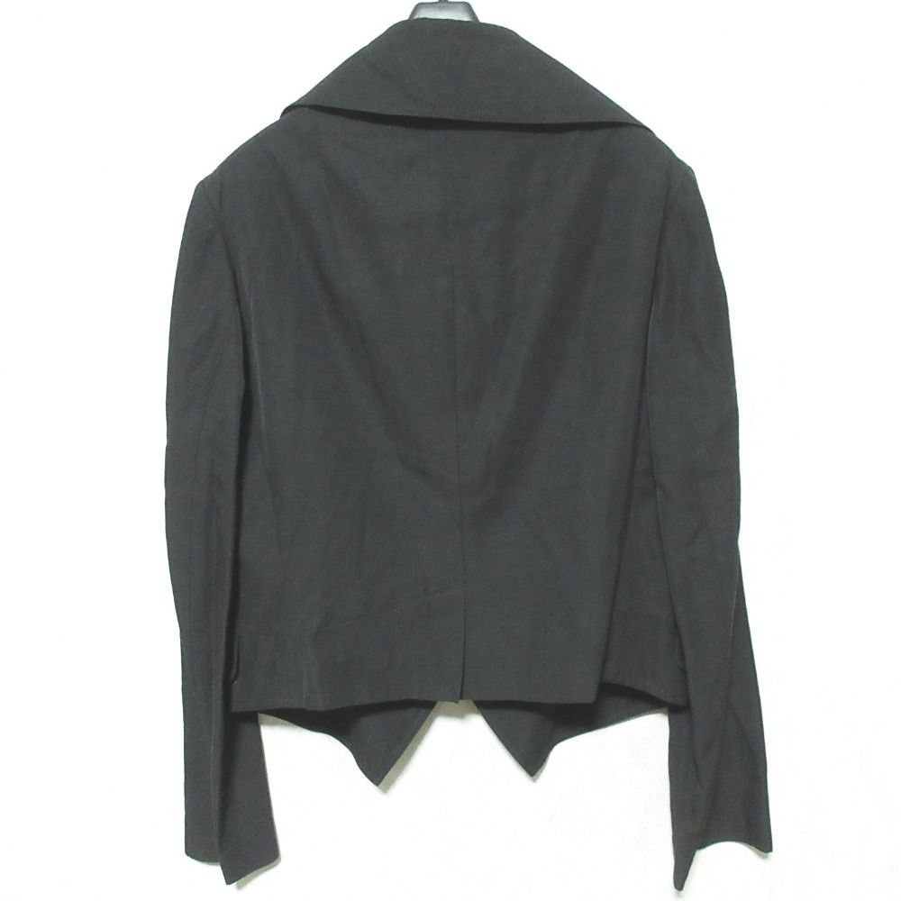 良品 Y's ワイズ ヨウジヤマモト リネンブレンド クロップドテーラード