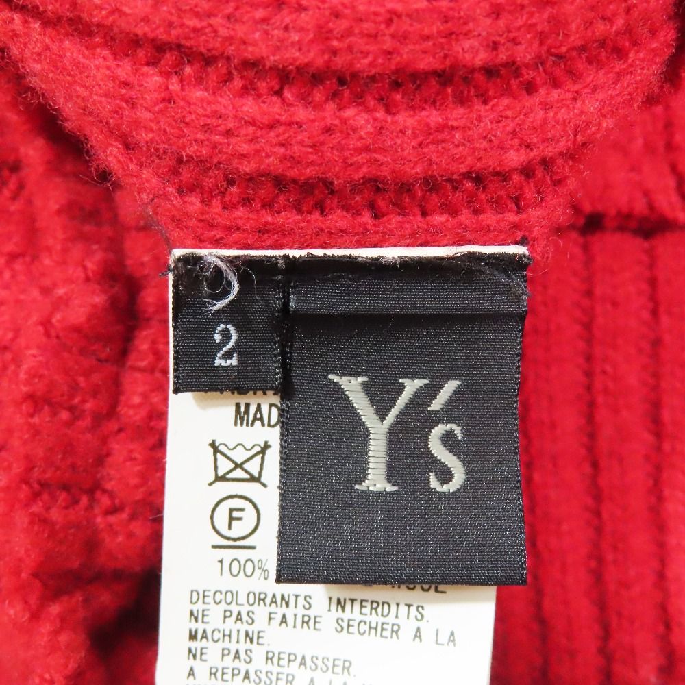 美品 19AW Y's ワイズ ヨウジヤマモト オーバーサイズ 変形 ハイネック