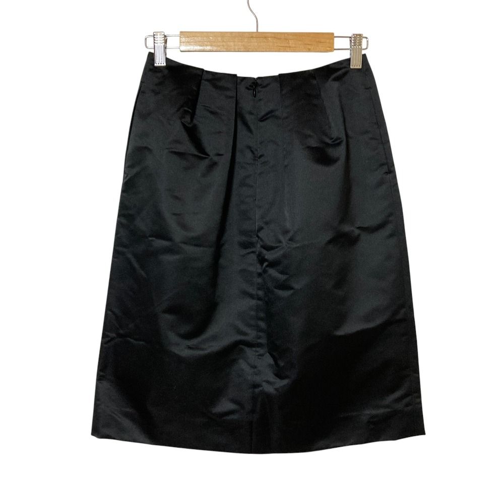未使用 KEITAMARUYAMA ケイタマルヤマ タック サテン スカート サイズ1