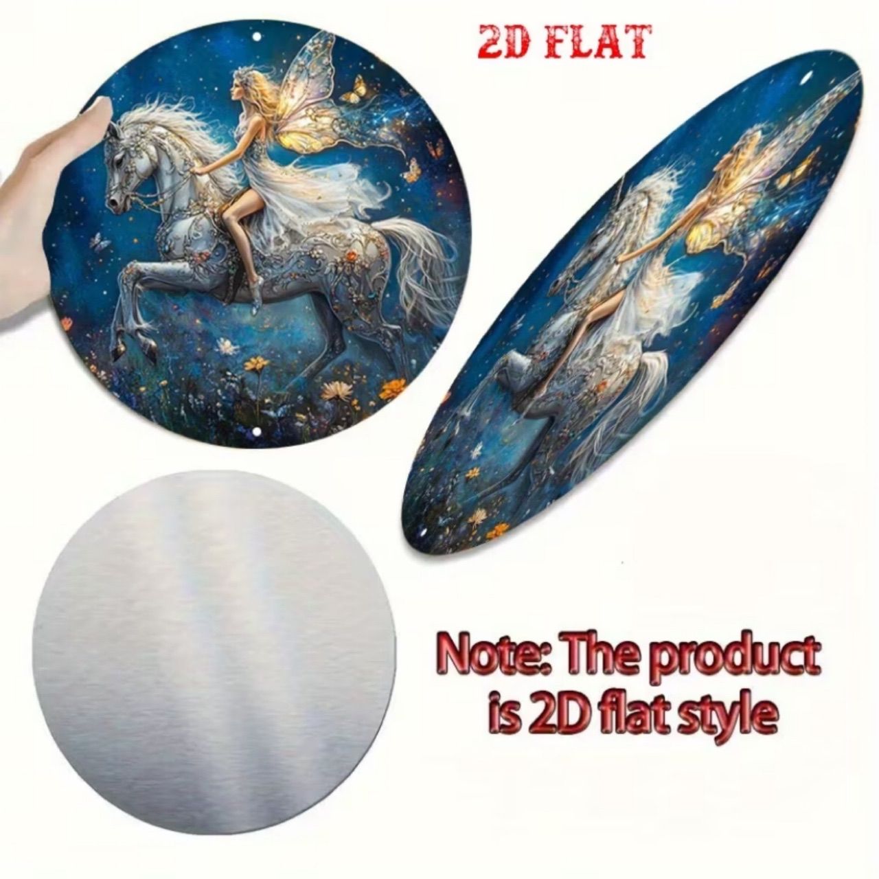 ウェルカムボード ウォールアート 🦄 幻想的 ユニコーンと妖精