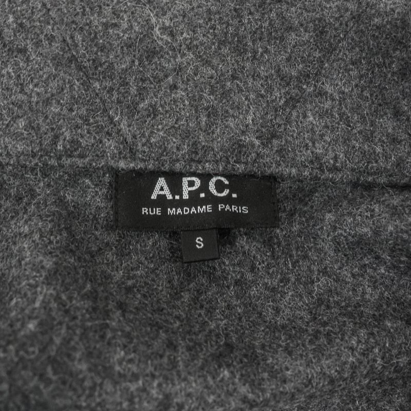A.P.C 24AW AMBULANCE ウールジャケット 黒 M-65 美品 極美品 A.P.C. アーペーセー 24AW AMBULANCE ウールジャケット M-65型