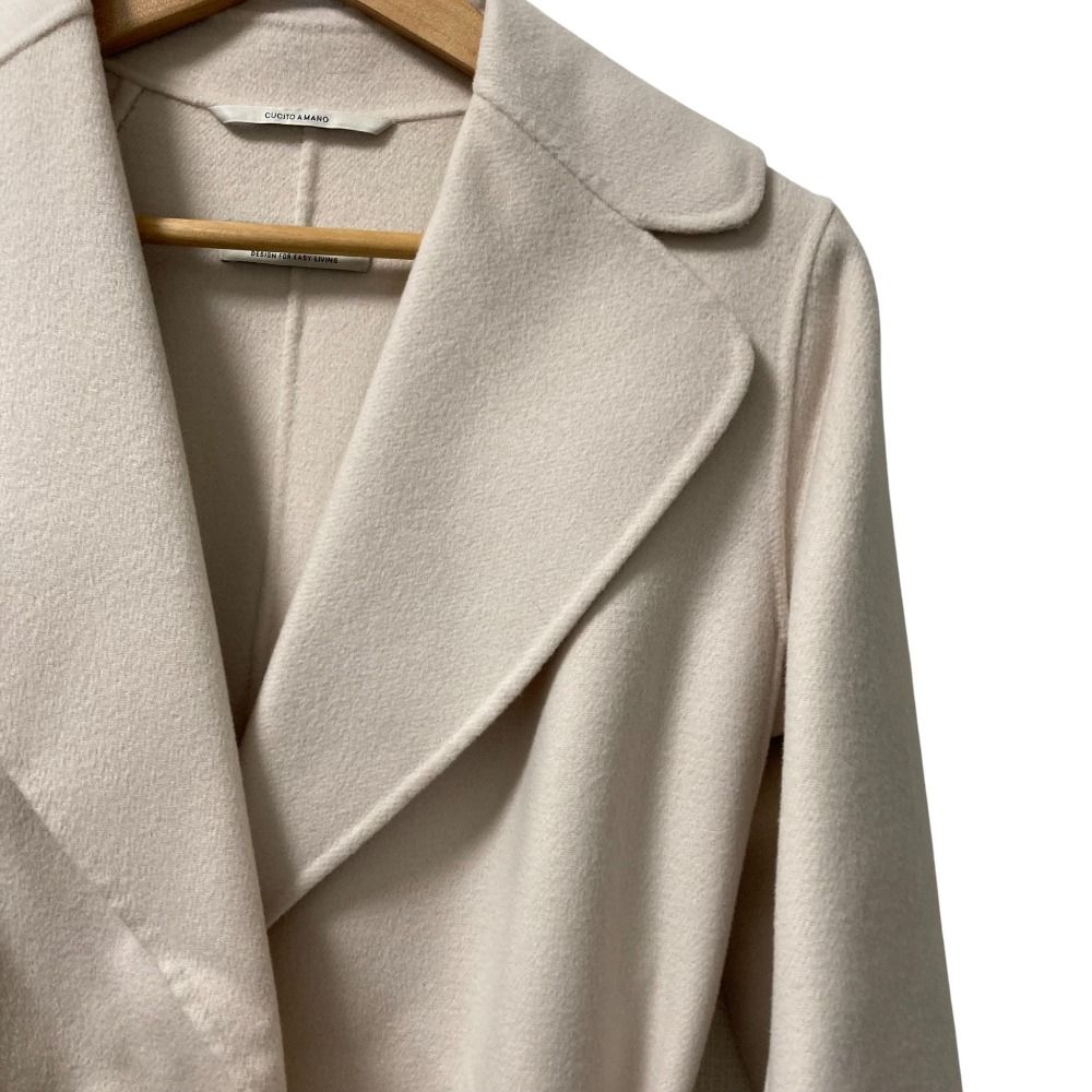 美品 S Max Mara エスマックスマーラ クチートアマーノ ウールリバー