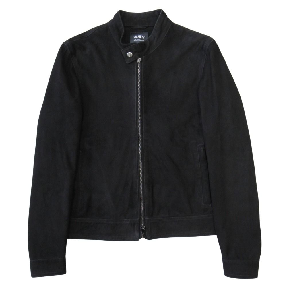美品 EMMETI エンメティ JURI ユリ シングル ライダース ジャケット