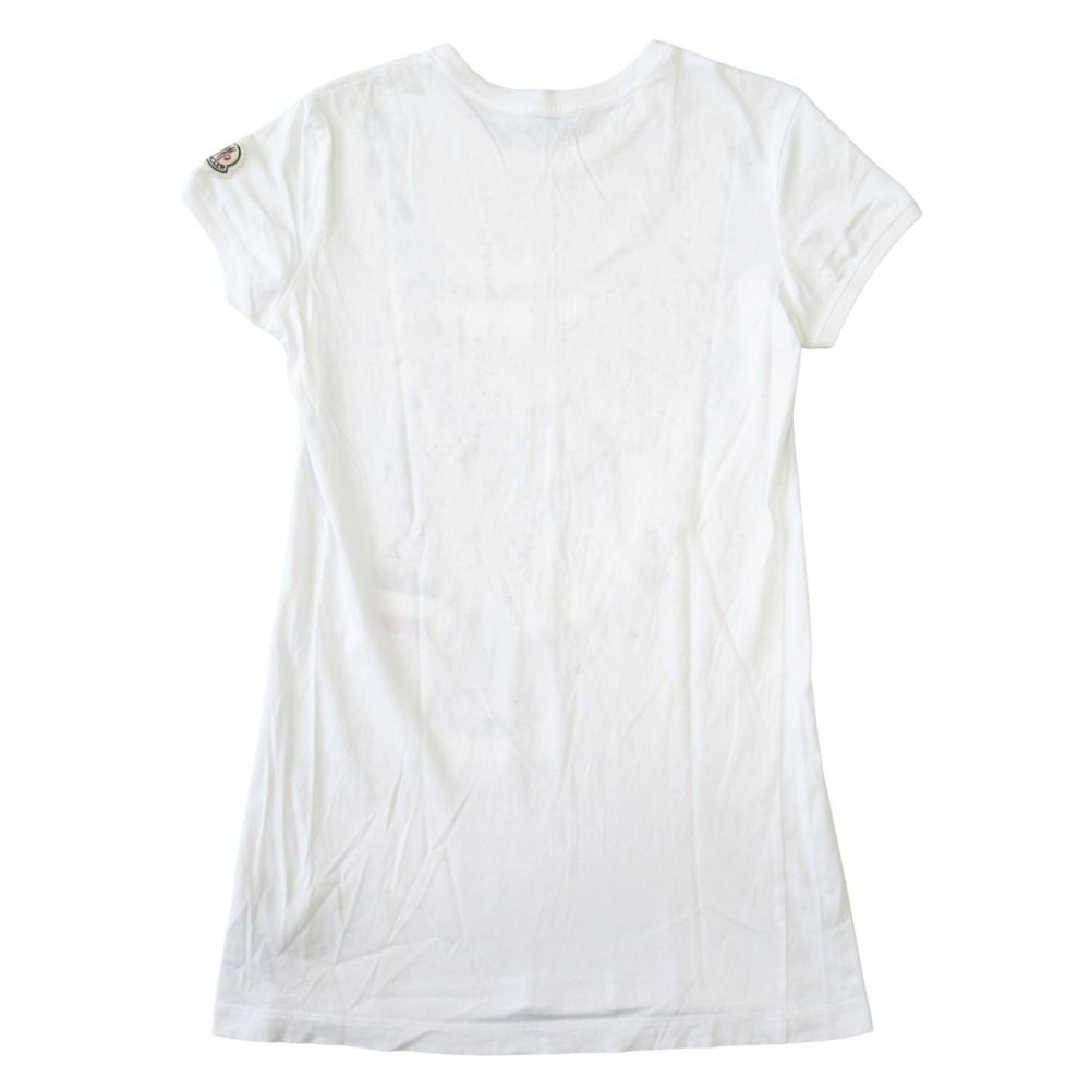 良品 MONCLER モンクレール Tシャツ カットソー 半袖 ロゴ プリント