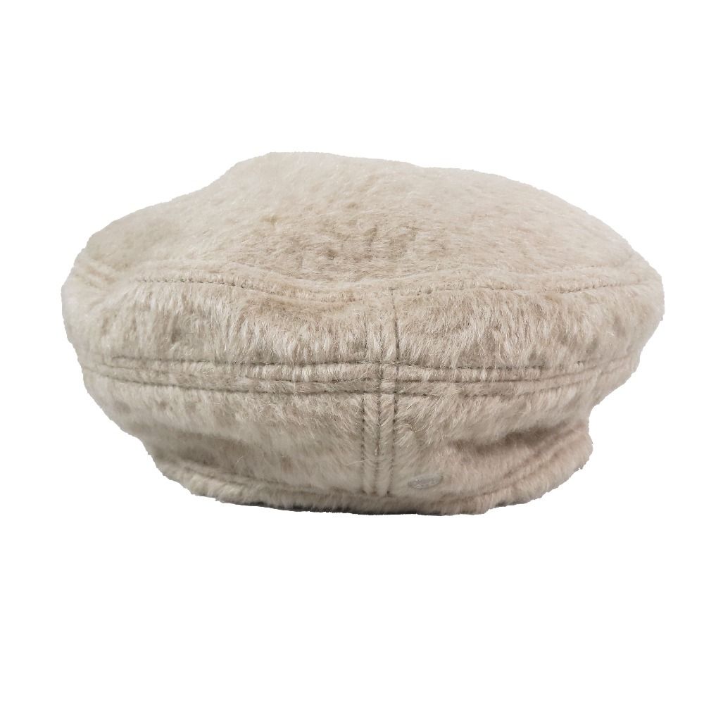 未使用 HERMES エルメス アルパカ ウール 起毛 ベレー帽 サントノーレ