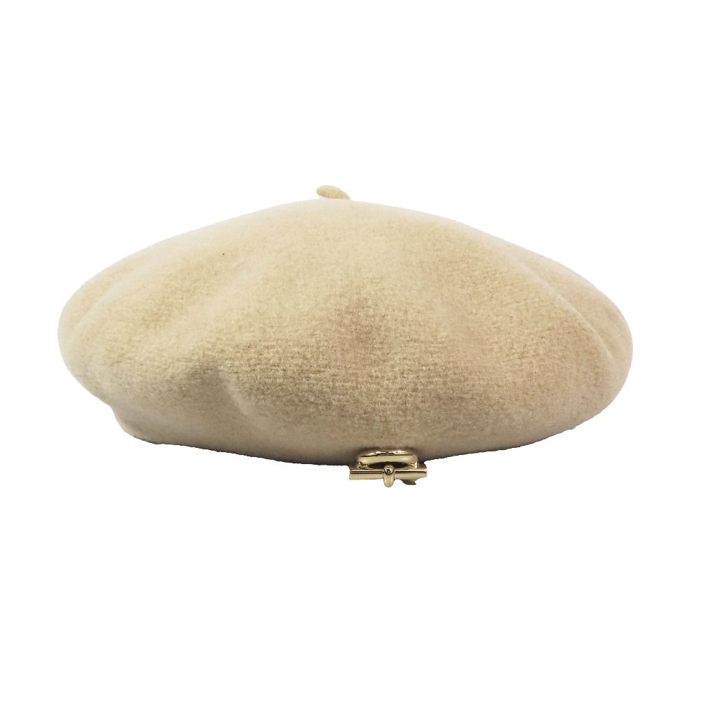 未使用 HERMES エルメス シェーヌダンクル サントノーレ ベレー帽