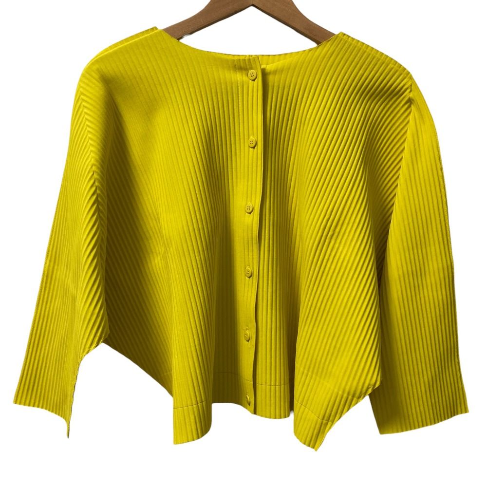 美品 ISSEY MIYAKE me イッセイミヤケ ミー プリーツ ドルマン