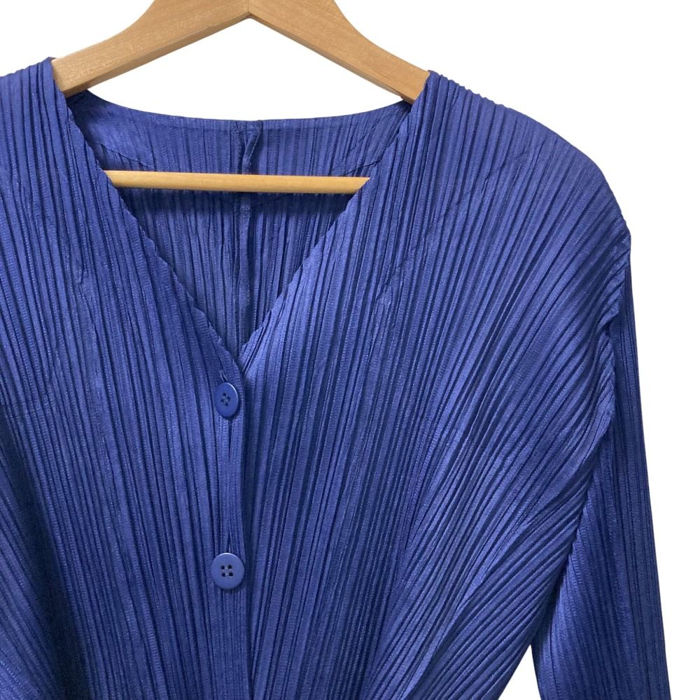 【希少ヴィンテージ/美品】2005SS プリーツプリーズ カーディガン 美品 23SS PLEATS PLEASE ISSEY MIYAKE プリーツプリーズ イッセイ