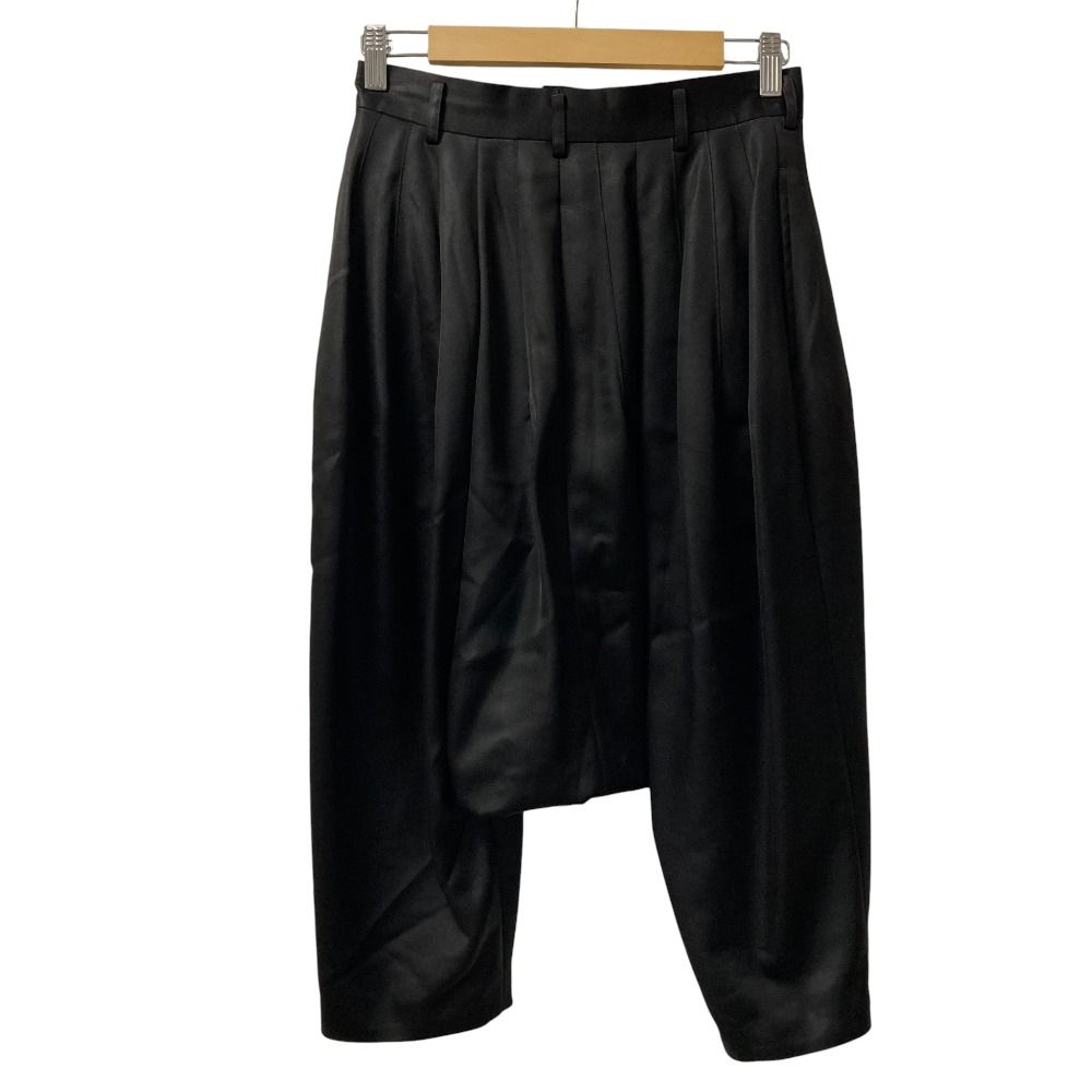 美品 COMME DES GARCONS コムデギャルソン サテンサルエルパンツ