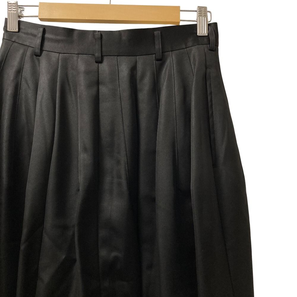 美品 COMME DES GARCONS コムデギャルソン サテンサルエルパンツ