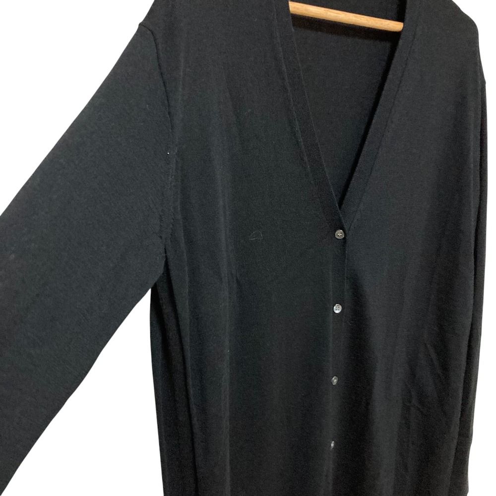 美品 theory luxe 22AW ウール100%ロングカーディガン 洗える 美品 22AW Theory luxe セオリーリュクス NORFOLK OLGA ロング ウール