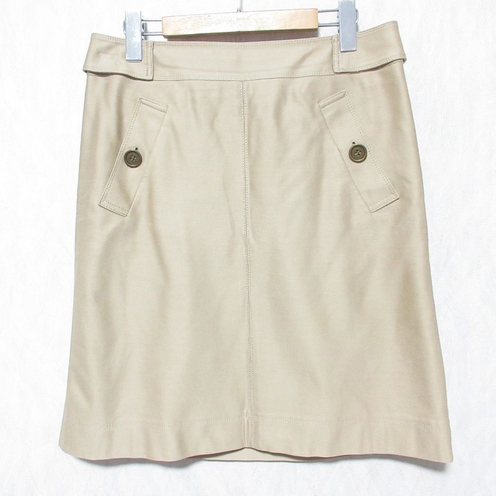 美品 BURBERRY LONDON バーバリーロンドン フロントポケット スカート