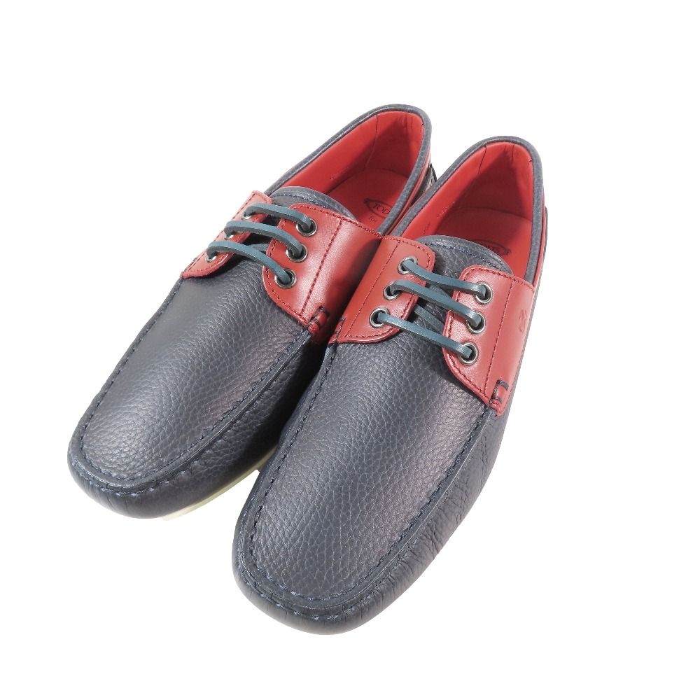 未使用 TOD'S トッズ Ferrari フェラーリ ゴンミーニ ローファー