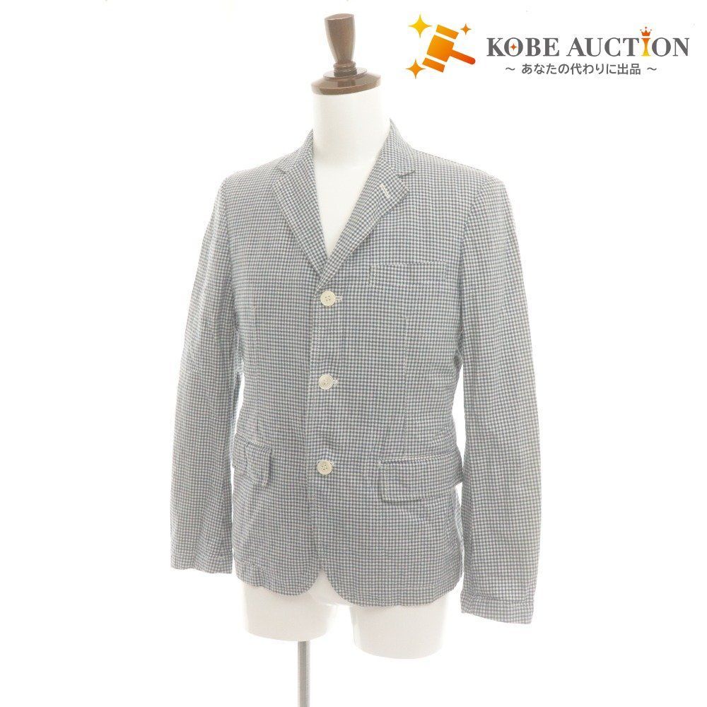 □ コムデギャルソンオム テーラードジャケット ギンガムチェック