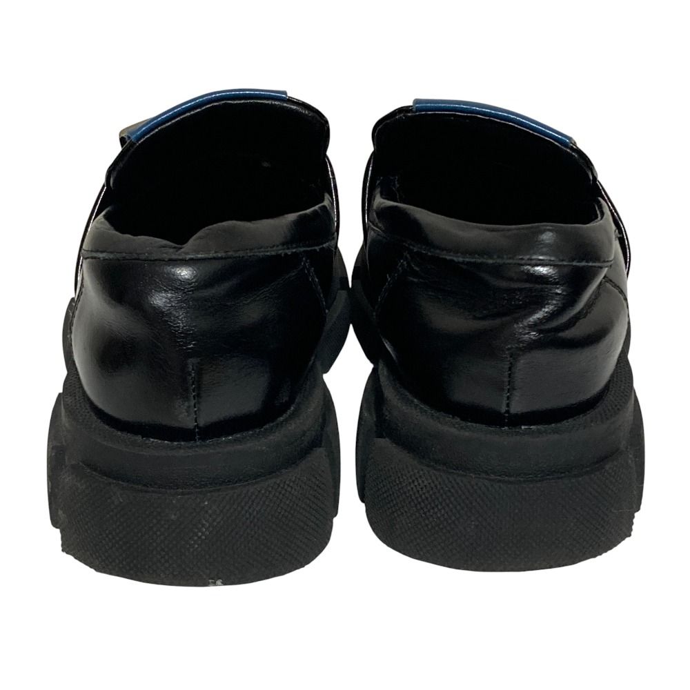 良品 MANA マナ メタルプレート レザーローファー サイズ35 22.5cm程度