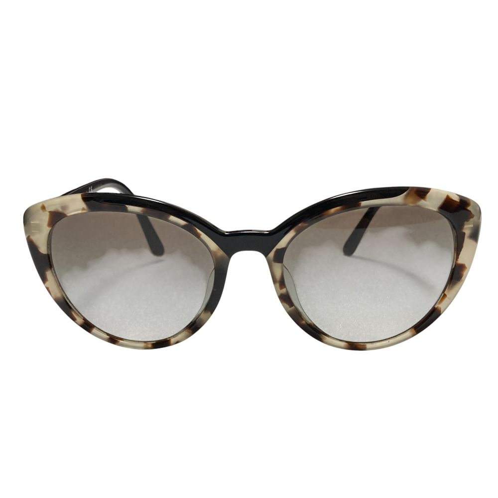 美品 Prada プラダ べっ甲柄 サングラス SPR02V-F ブラック レディース