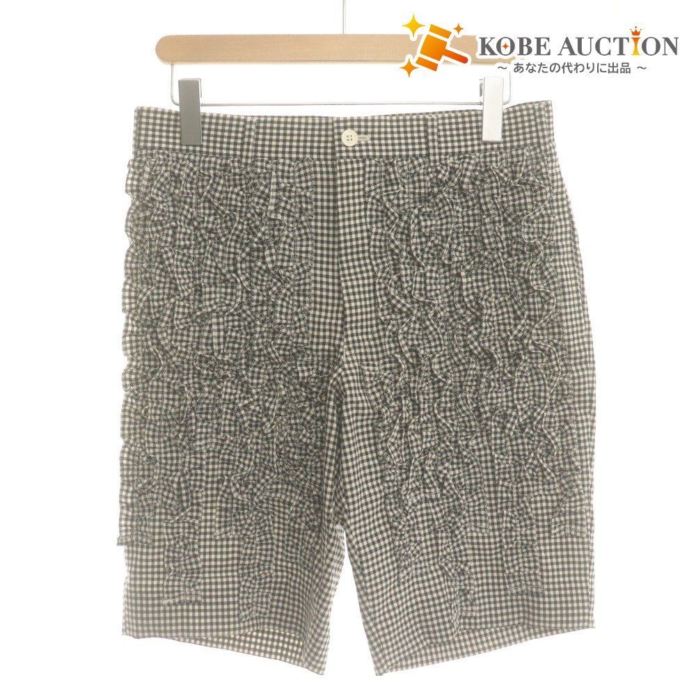 □ コムデギャルソンオムプリュス ハーフパンツ ボトムス フリル