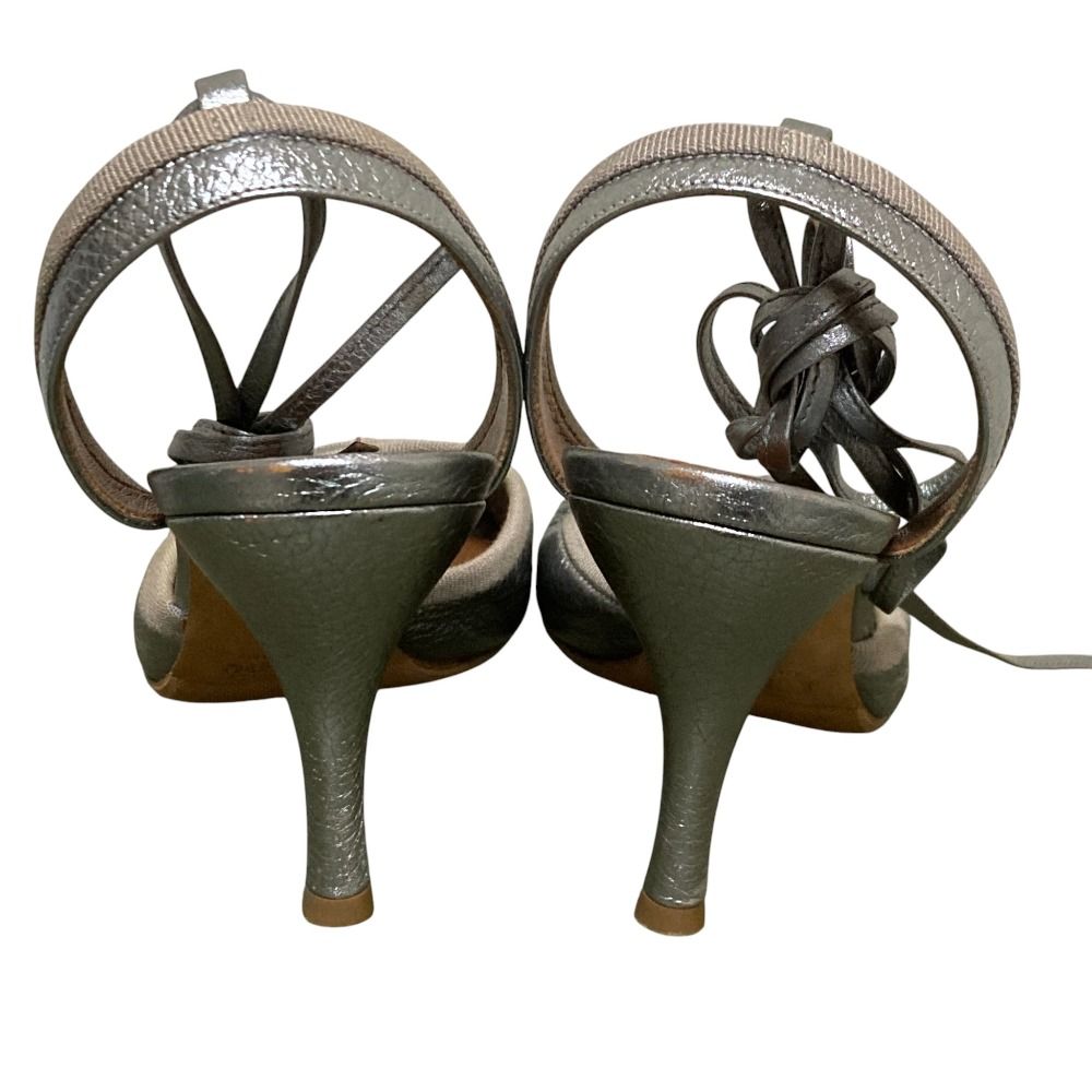 美品 Chloé クロエ アンクルストラップ サンダル サイズ37 約24cm