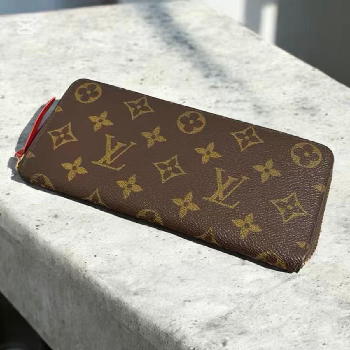 鑑定済み 箱付き ルイヴィトン ポルトフォイユ クレマンス 長財布 フューシャ u77 ポルトフォイユクレマンス Louis Vuitton ルイヴィトン 長財布