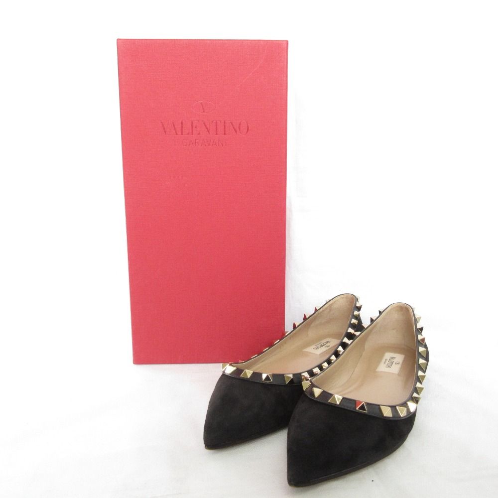 美品 VALENTINO GARAVANI ヴァレンティノガラヴァーニ ロックスタッズ