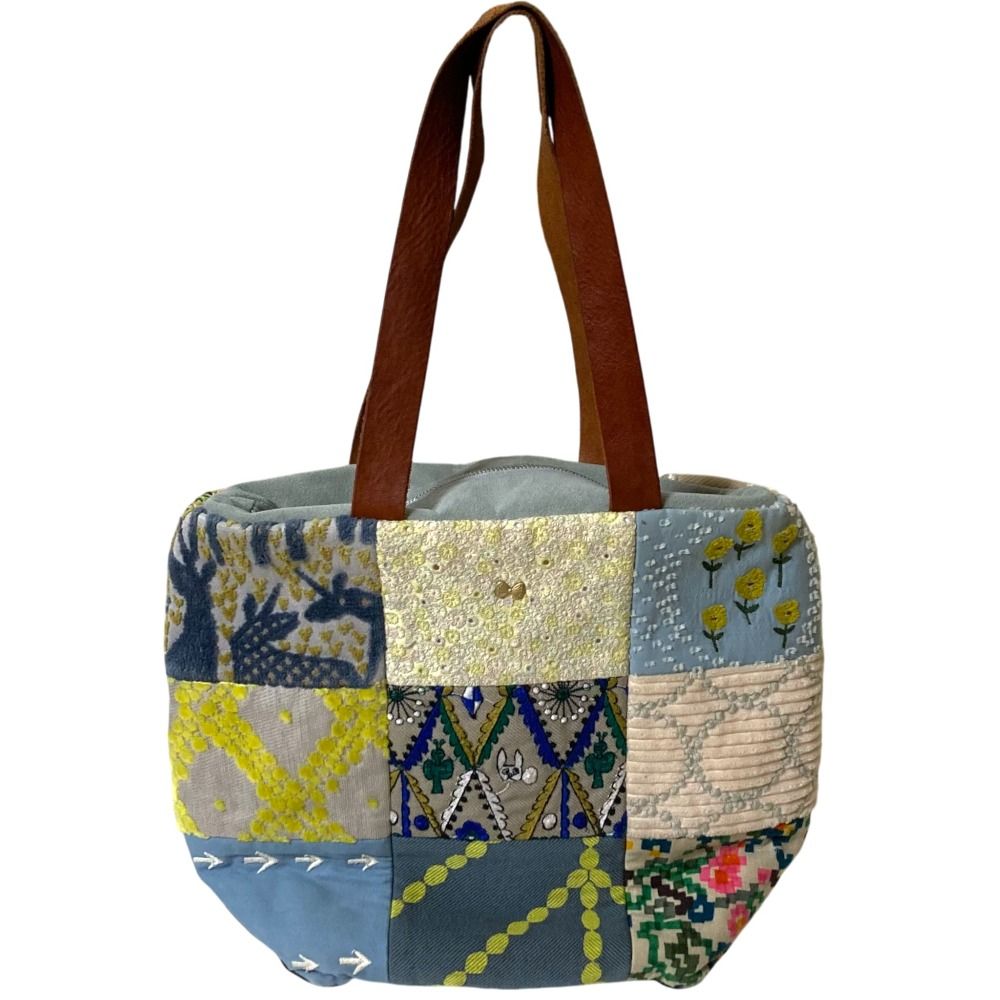 良品 mina perhonen ミナペルホネン piece bag バッグ ハンドバッグ