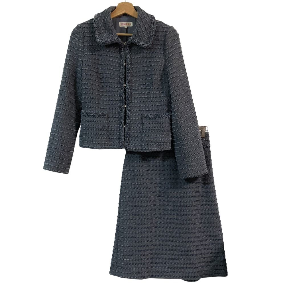 美品 YUKI TORII ユキトリイ ツイード ジャケット スカート