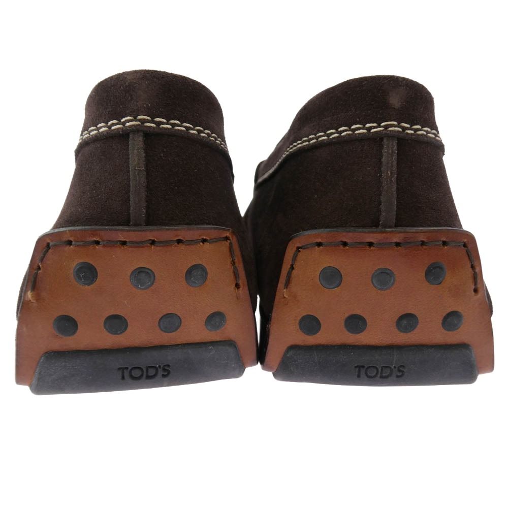 TOD'S トッズ スエード スリッポン ローファー ドライビング シューズ