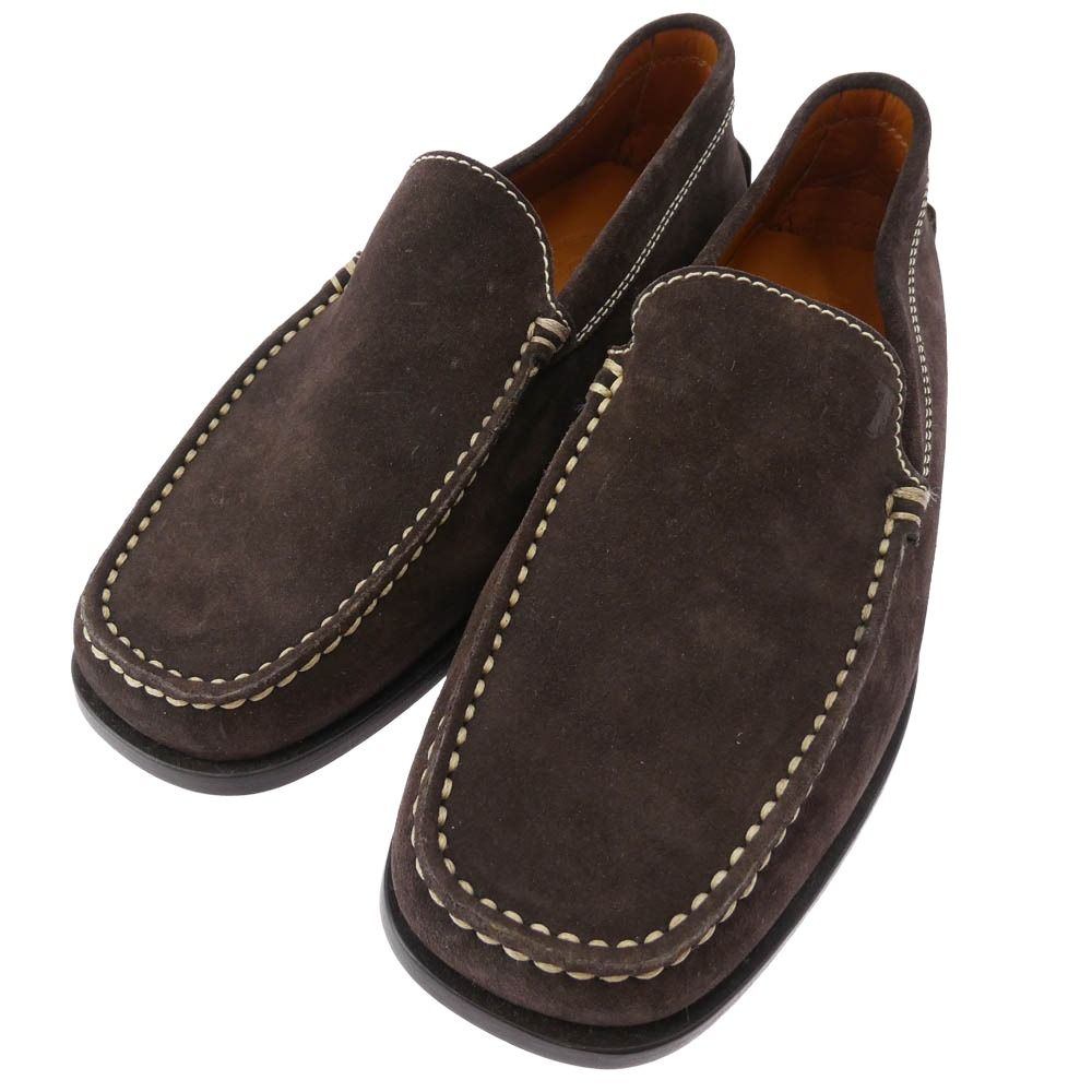TOD'S トッズ スエード スリッポン ローファー ドライビング シューズ