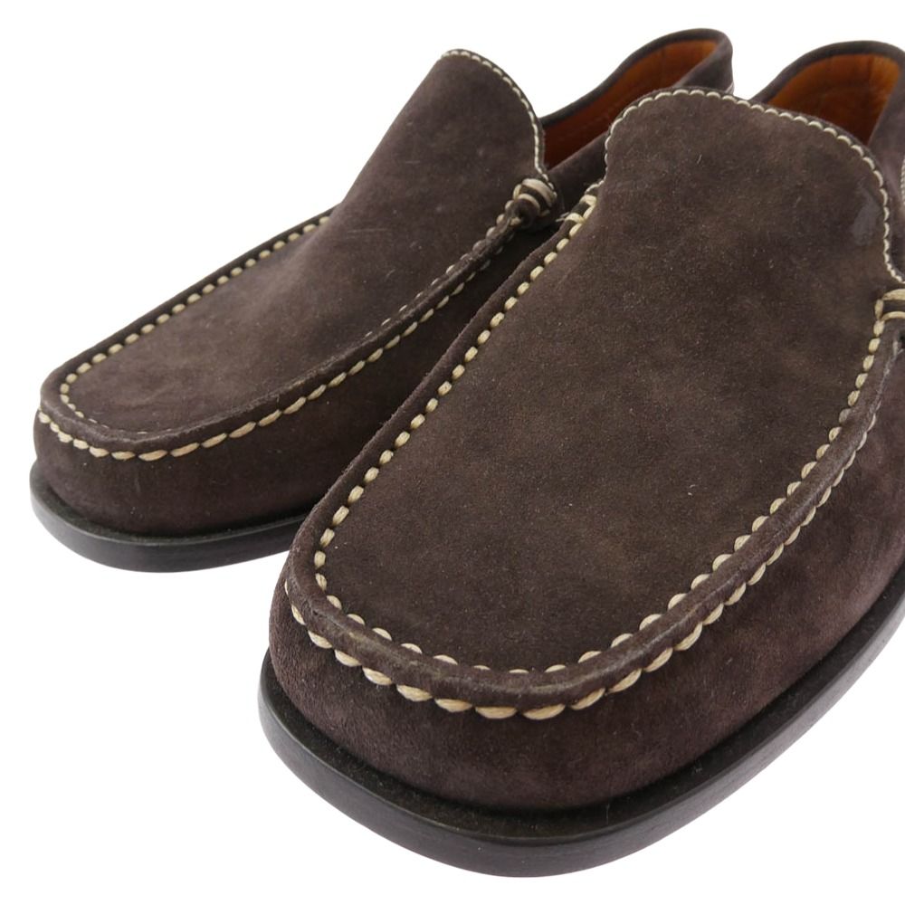 TOD'S トッズ スエード スリッポン ローファー ドライビング シューズ