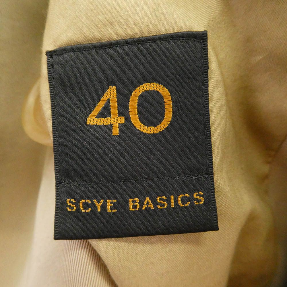 Scye サイ 5122ー71409 SCYE BASICS URBAN RESEARCH別注 サイ